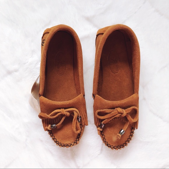 Tan Comfy Leather Moccasins (Fit Size 5.5) - Picture 2 of 8